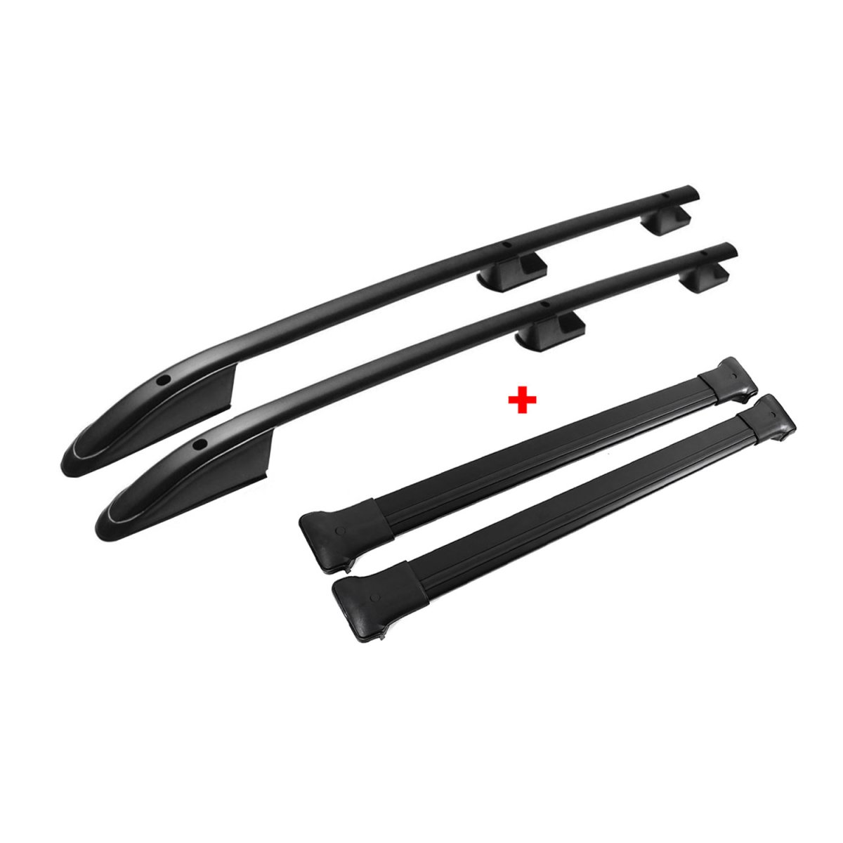 Ford Transit Roof Rails - Omac - Sport - Black - 2015-2025